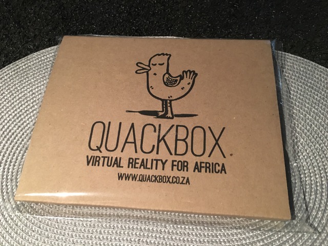QuackBox, as delivered.