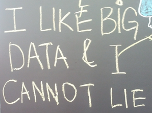 I like big data and I cannot lie.